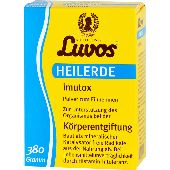 Luvos Heilerde imutox Pulver, 380 g Pulver