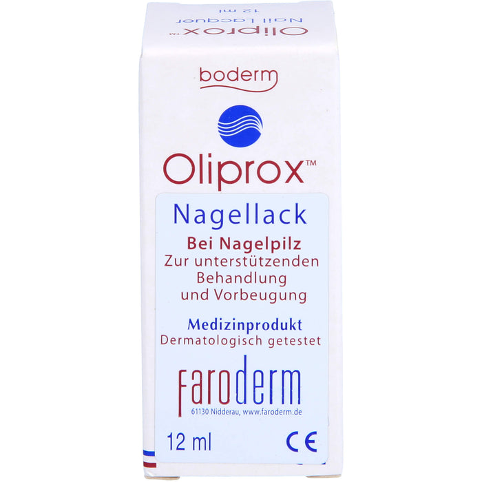 Oliprox Nagellack zum Schutz vor Nagelpilz, 12 ml Lösung