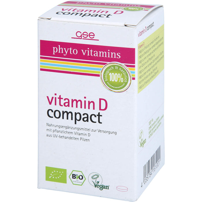 GSE Vitamin D Compact Bio, 120 St TAB