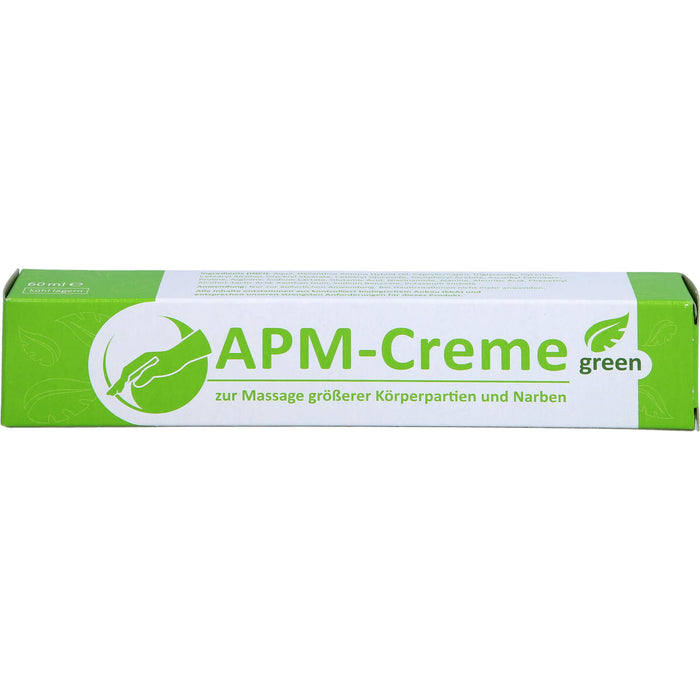 APM-Creme green zur Massage größerer Körperpartien und Narben, 60 ml Crème