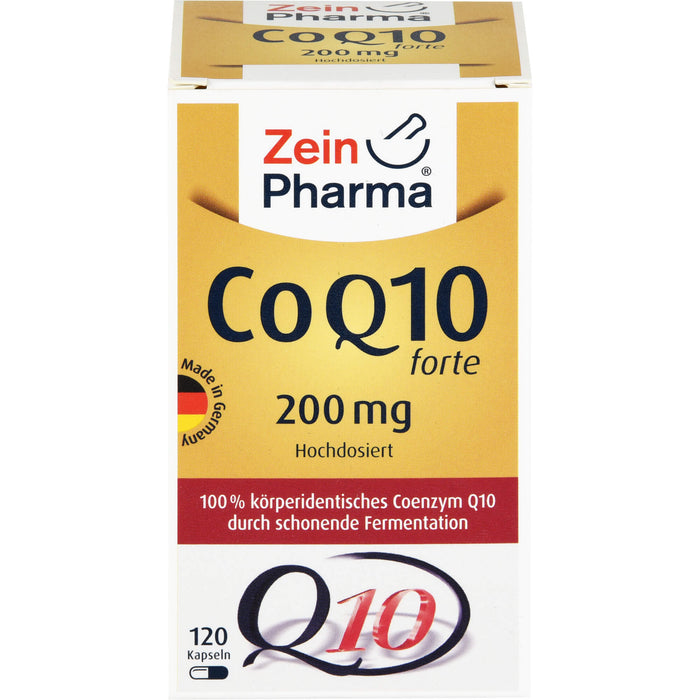 ZeinPharma Coenzym Q10 forte 200 mg Kapseln, 120 pc Capsules