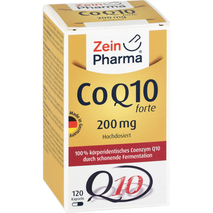 ZeinPharma Coenzym Q10 forte 200 mg Kapseln, 120 pcs. Capsules