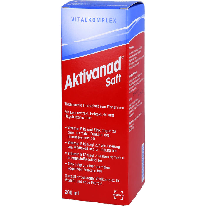 Aktivanad Saft, 200 ml SAF