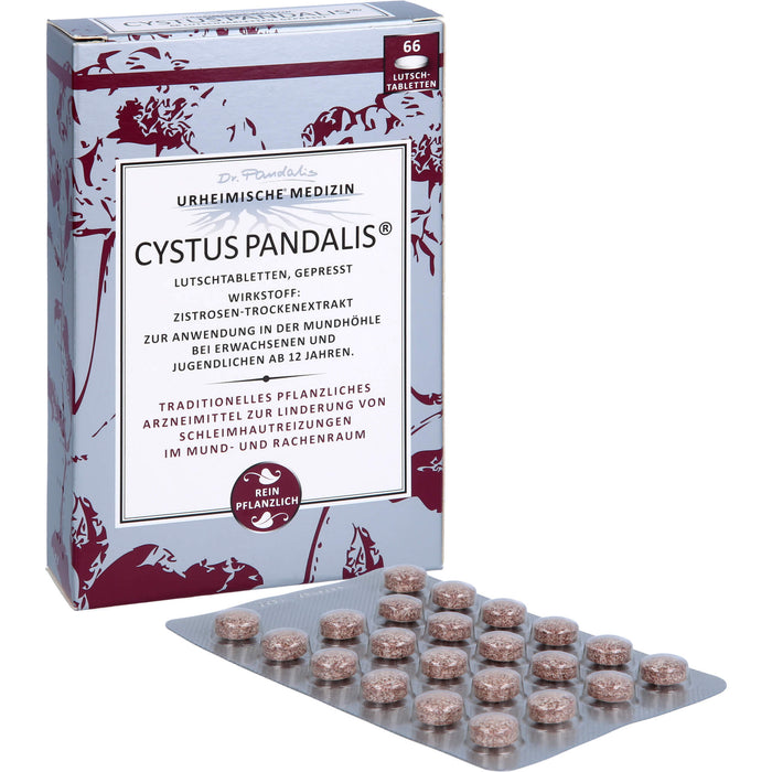 Cystus Pandalis Lutschtabletten, 66 pc Tablettes