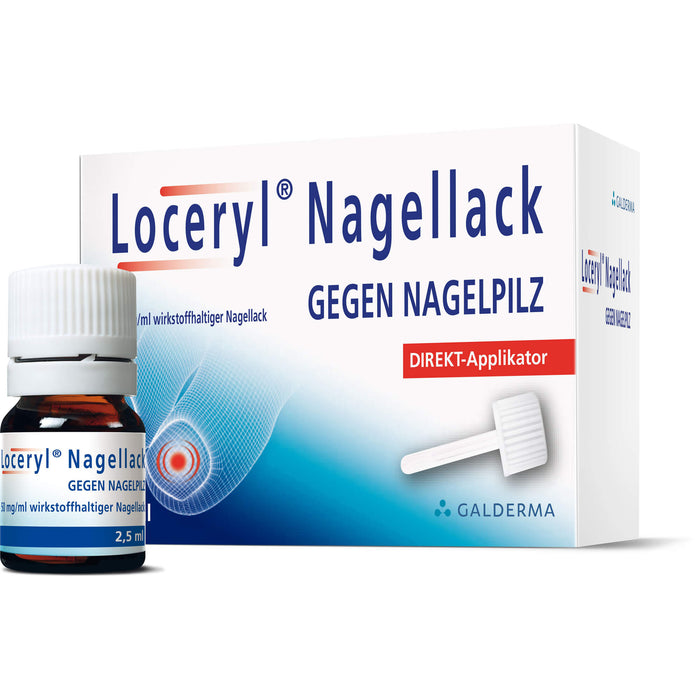 Loceryl Nagellack gegen Nagelpilz mit Direkt-Applikator, 2.5 ml Lösung