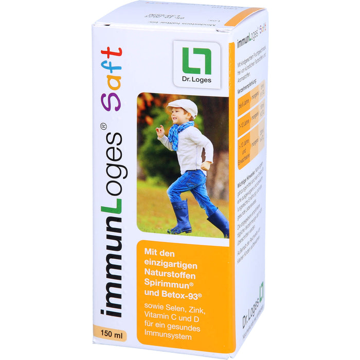 immunLoges Saft für ein gesundes Immunsystem, 150 ml Lösung