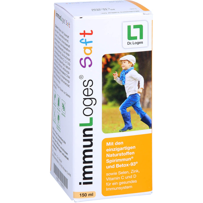 immunLoges Saft für ein gesundes Immunsystem, 150 ml Solution