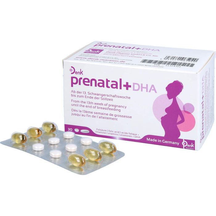 Denk Prenatal + DHA Tabletten, 60 pcs. Tablets