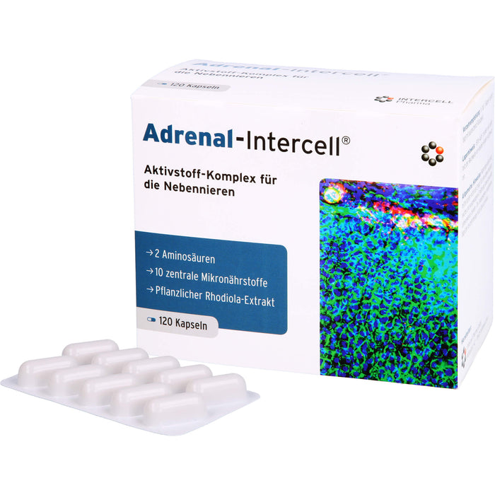 Adrenal-Intercell Aktiv-Komplex für die Nebennieren Kapseln, 120 pcs. Capsules