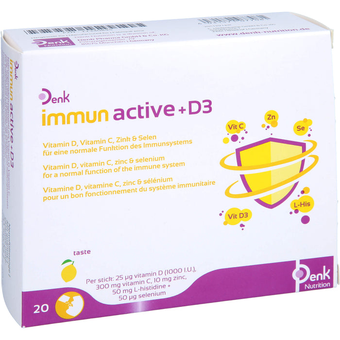 immun active+D3 Denk, 20 St PUL