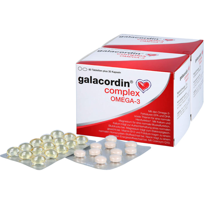 galacordin Complex Omega-3 Tabletten und Kapseln, 120 St. Tabletten