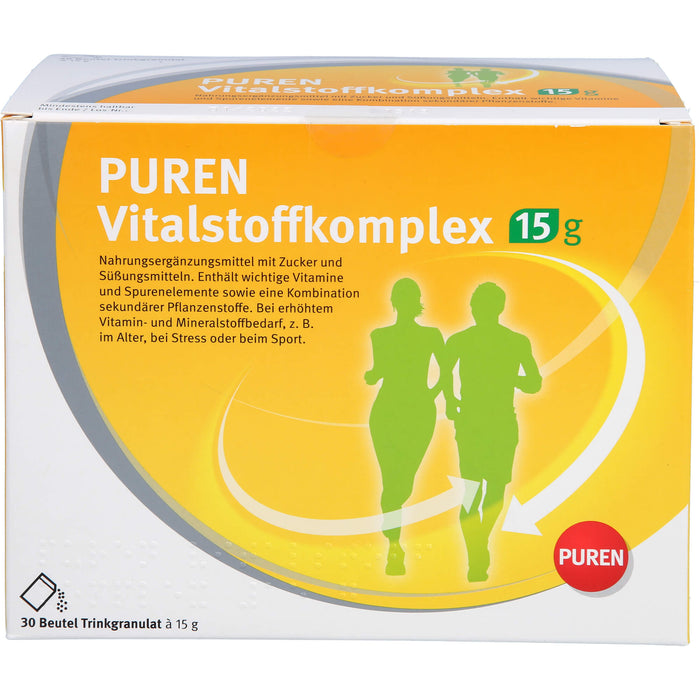 PUREN Vitalstoffkomplex Trinkgranulat, 30 St. Beutel