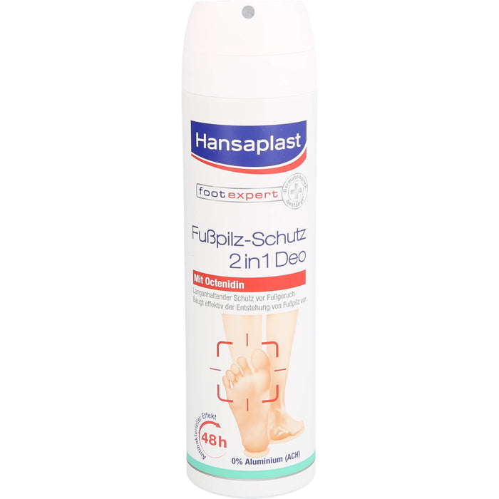 Hansaplast Fußpilz-Schutz 2 in 1 Deo, 150 ml Solution