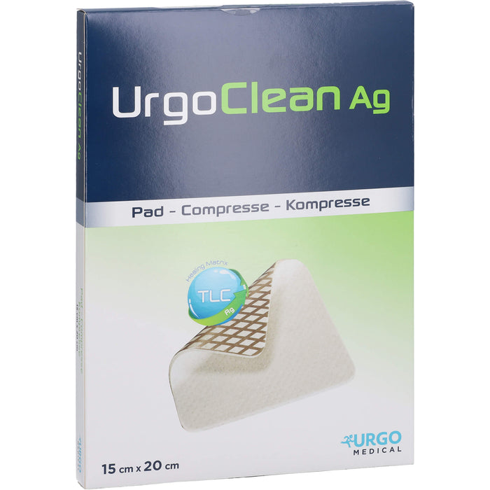 UrgoClean Ag Kompressen 15 x 20 cm, 5 pcs. dressing