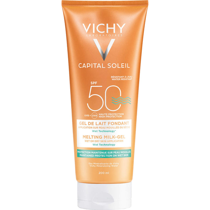 VICHY Ideal Soleil WET Gel-Milch LSF 50, 200 ml MIL