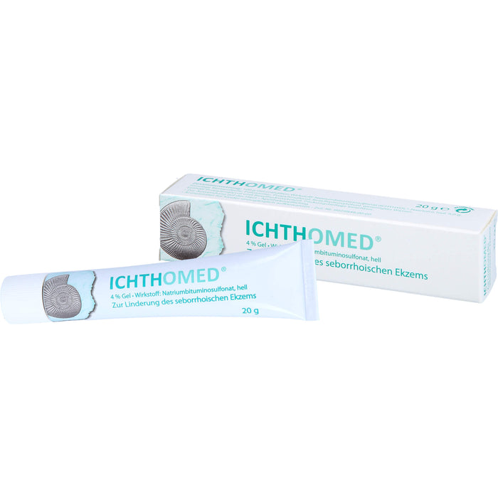 ICHTHOMED 4 % Gel zur Linderung des seborrhoischen Ekzems, 20 g Gel