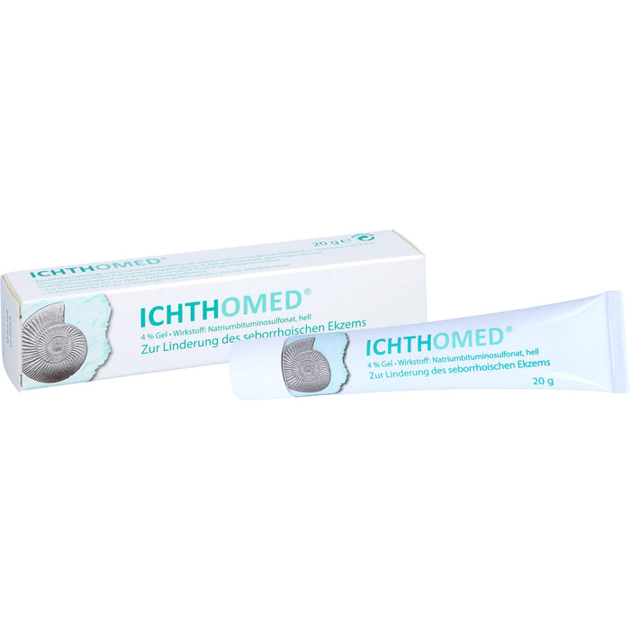 ICHTHOMED 4 % Gel zur Linderung des seborrhoischen Ekzems, 20 g Gel