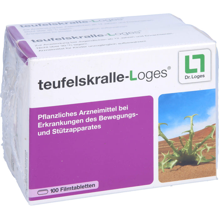 teufelskralle-Loges Tabletten bei Erkrankungen des Bewegungs- und Stützapparates, 200 pc Tablettes