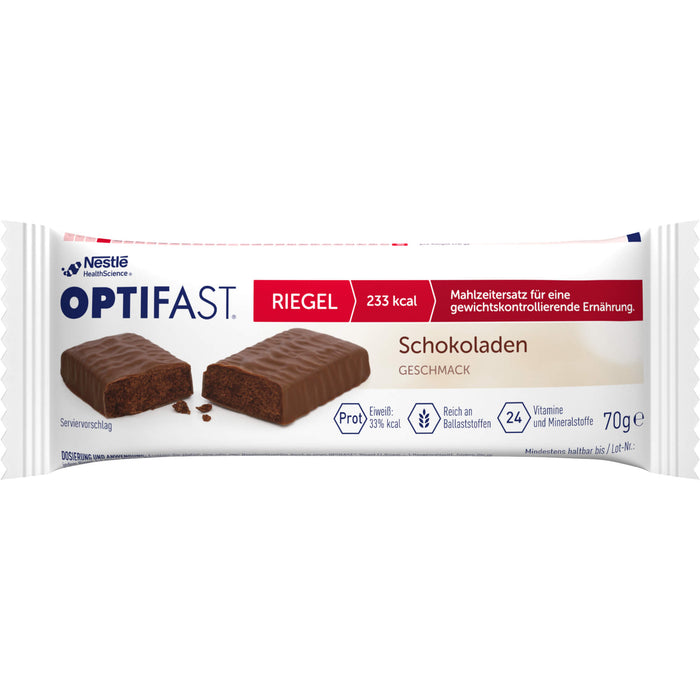 OPTIFAST Riegel Schokoladen Geschmack, 6 pcs. Bar