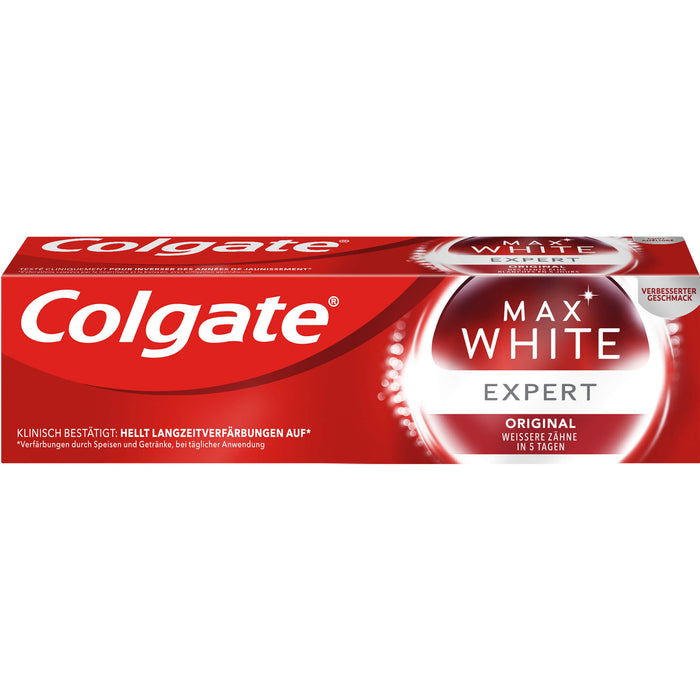 Colgate Max White Expert Zahncreme, 75 ml Toothpaste