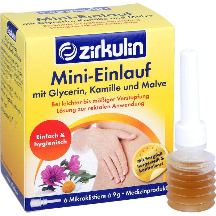 Zirkulin Mini-Einlauf mit Glyzerin, 9 St. Klistiere