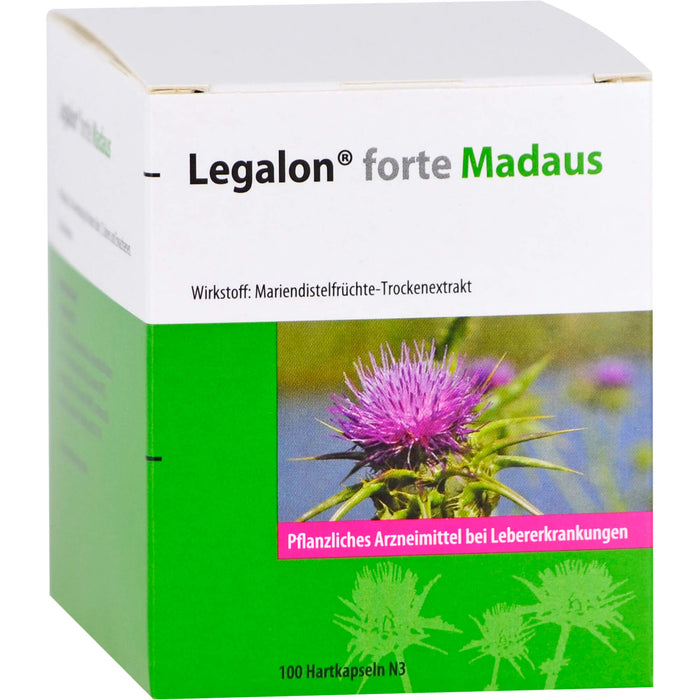 Legalon forte Madaus, Hartkapseln, 100 St. Kapseln