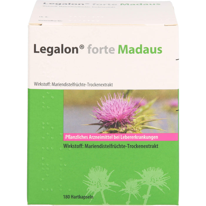 Legalon forte Madaus, Hartkapseln, 180 St. Kapseln