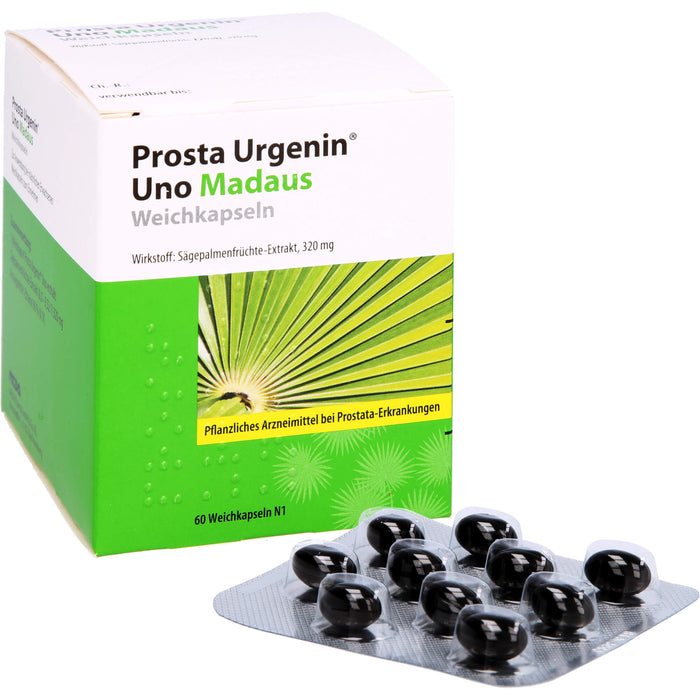 Prosta Urgenin Uno Madaus Weichkapseln, 60 pcs. Capsules