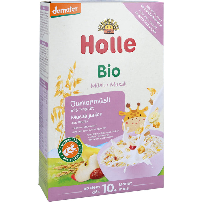 Holle Bio-Juniormüsli Mehrkorn mit Frucht, 250 g BRE