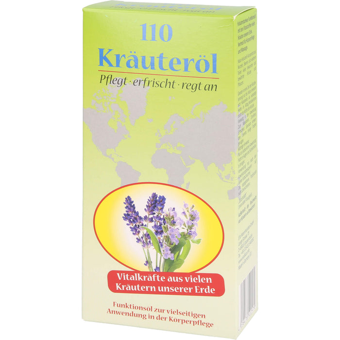 Kräuteröl 110 Vitalkräfte aus Kräutern, 100 ml OEL