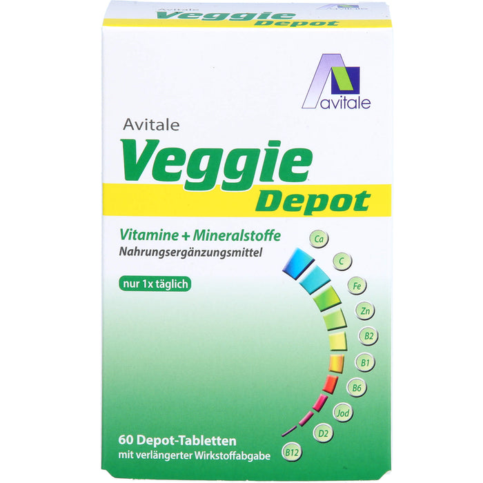 Veggie Depot Vitamine + Mineralstoffe, 60 St TAB