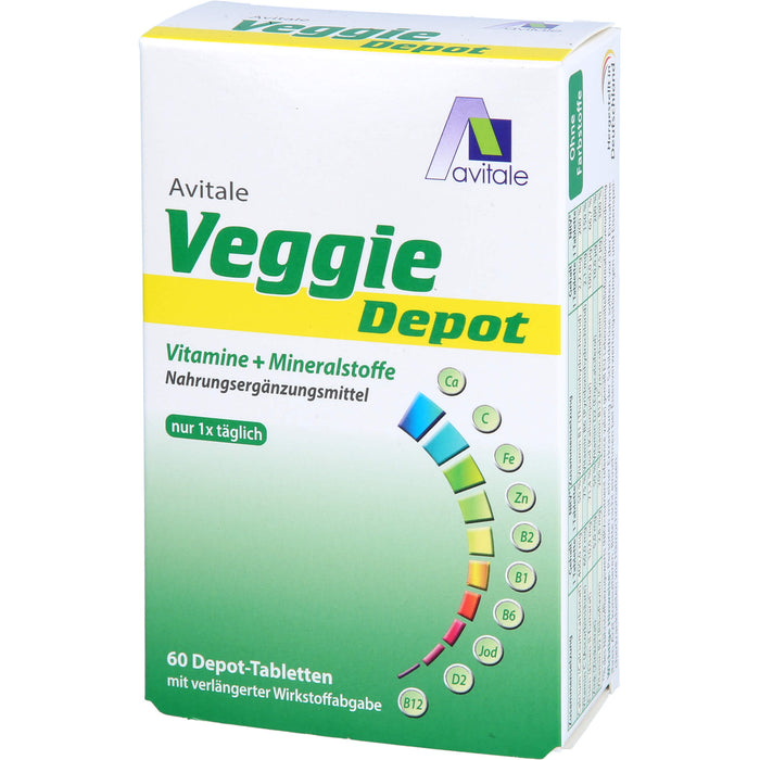 Veggie Depot Vitamine + Mineralstoffe, 60 St TAB