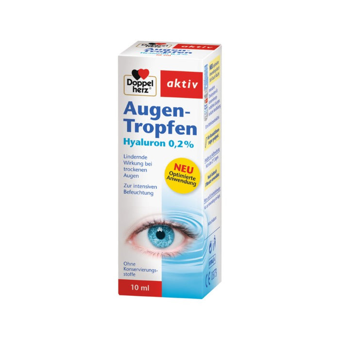 Doppelherz Hyaluron 0,2 % Augentropfen, 10 ml Solution