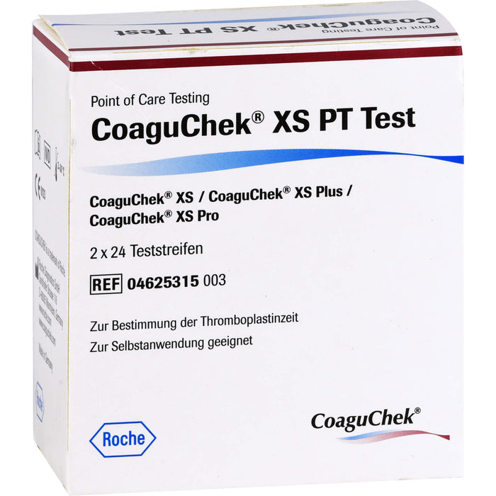 CoaguChek XS PT Test PST, 2X24 St TTR