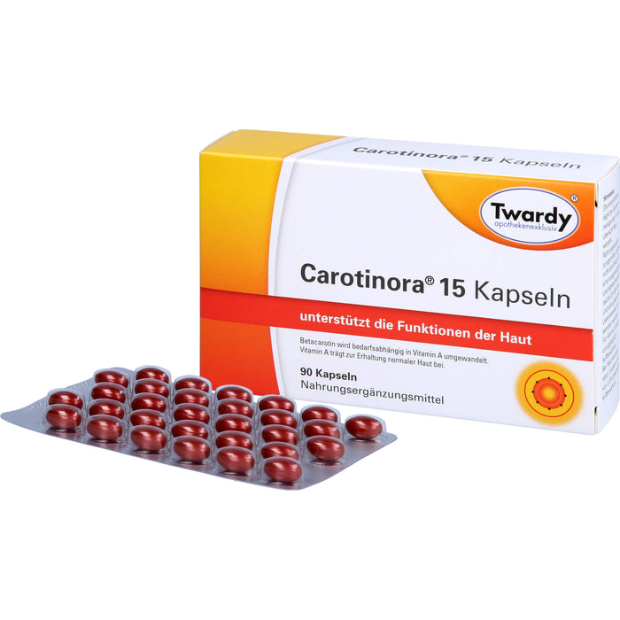 Twardy Carotinora 15 Kapseln, 90 pcs. Capsules