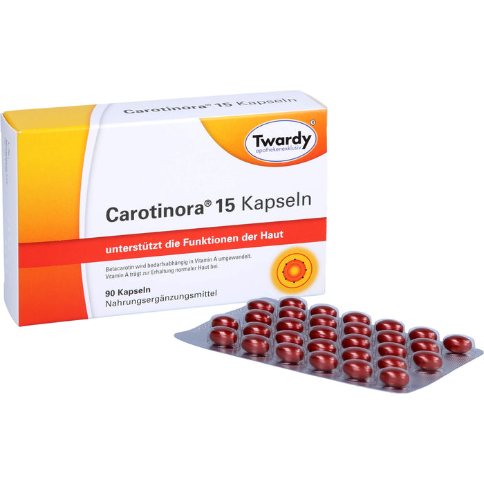 Twardy Carotinora 15 Kapseln, 90 pcs. Capsules