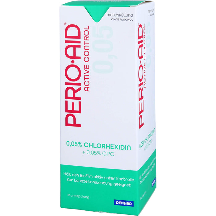 Perio-Aid Active Control Mundspülung, 500 ml Solution