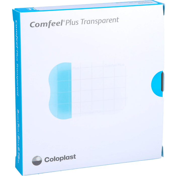 Comfeel plus transparenter Wundverb. 5x7 cm 35300, 10 St VER