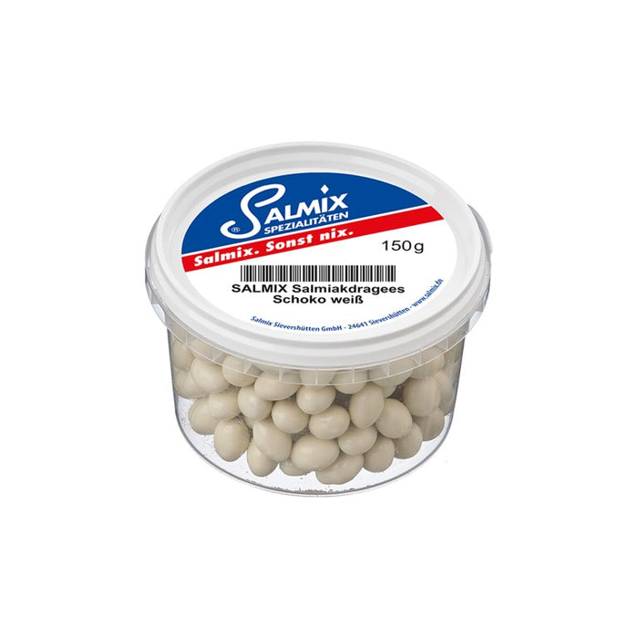 Salmix Schoko Dragees Wei, 150 g DRA