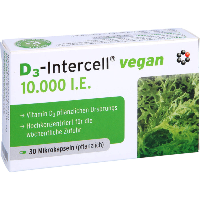 D3-Intercell Vegan 10,000 I.E., 30 St KAP