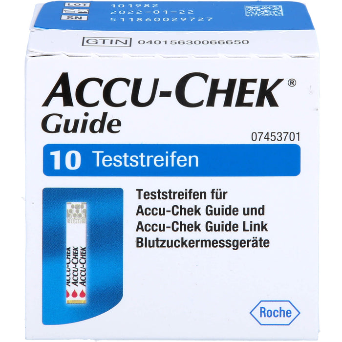 ACCU-CHEK Guide Teststreifen, 10 pcs. Test strips