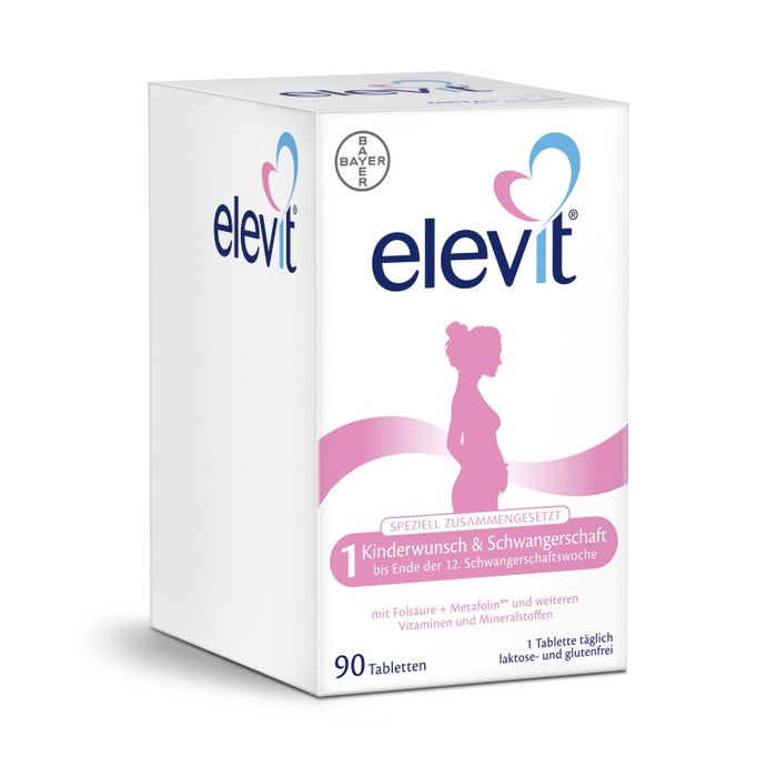 elevit 1 Kinderwunsch & Schwangerschaft Tabletten, 90 St. Tabletten