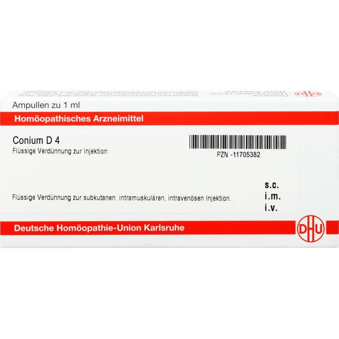 Conium D4 DHU Ampullen, 8 St. Ampullen