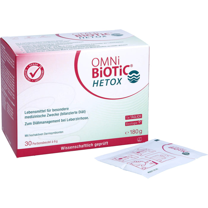 OMNi-BiOTiC Hetox Pulver bei Leberzirrhose, 30 pc Sachets