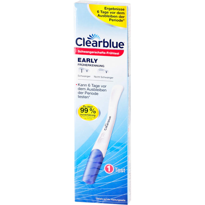 Clearblue Schwangerschaftstest zur frühen Erkennung, 1 pc Test