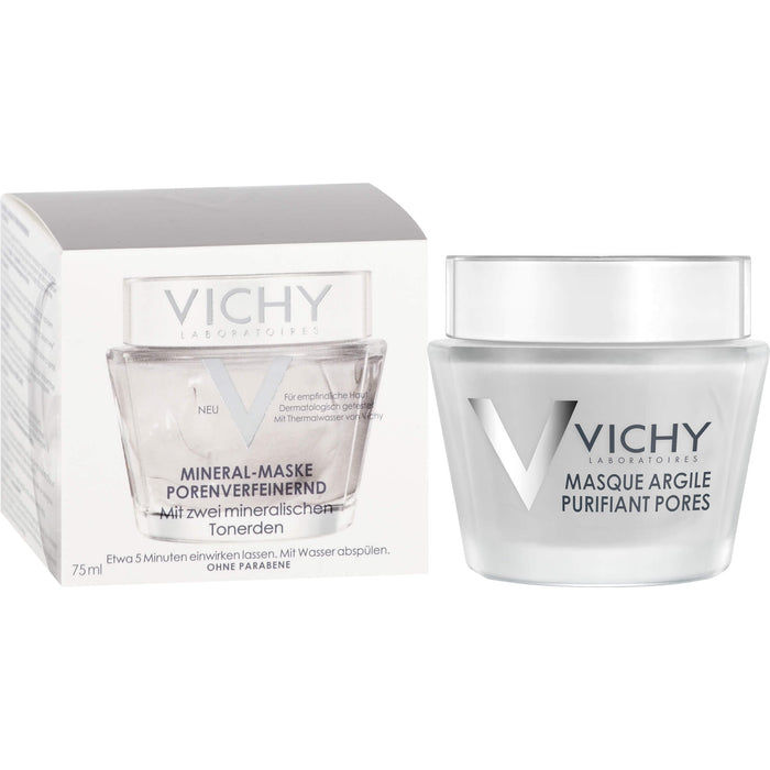 VICHY Mineral-Maske porenverfeinernd Hautpflege, 75 ml Cream