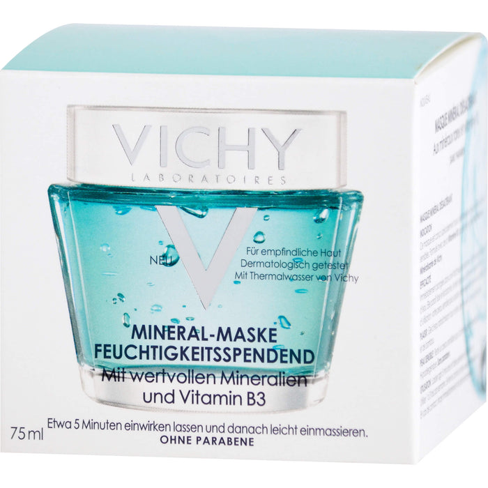 Vichy Feuchtigkeitsp. Maske, 75 ml Creme