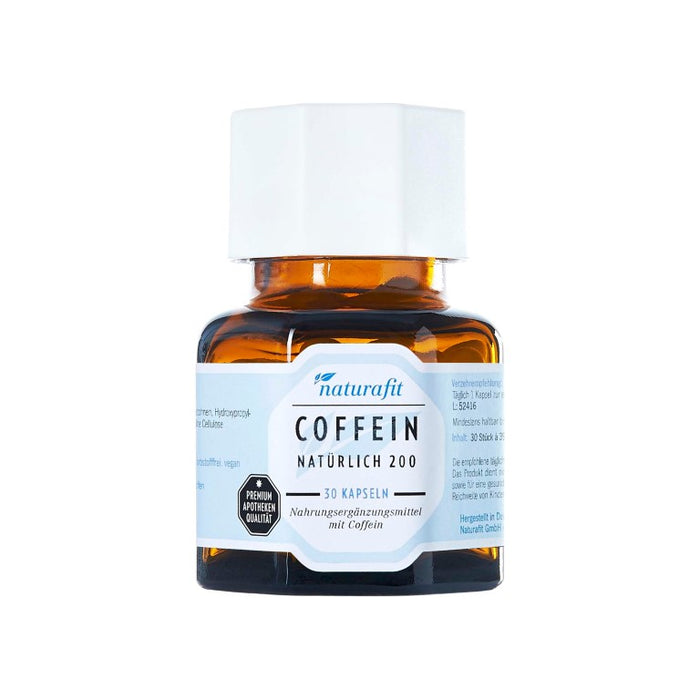 naturafit Coffein natürlich Kapseln, 30 pc Capsules