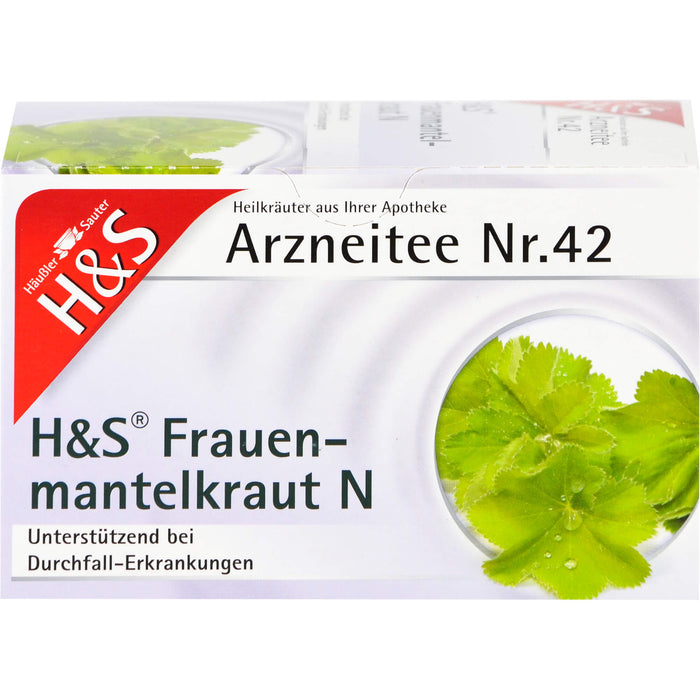 H&S Frauenmantelkraut N Arzneitee, 20 pcs. Filter bag