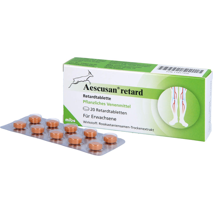 Aescusan retard, Retardtabletten, 20 St RET